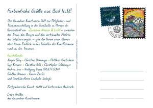 Einladung Kunstausstellung Bad Ischl.
